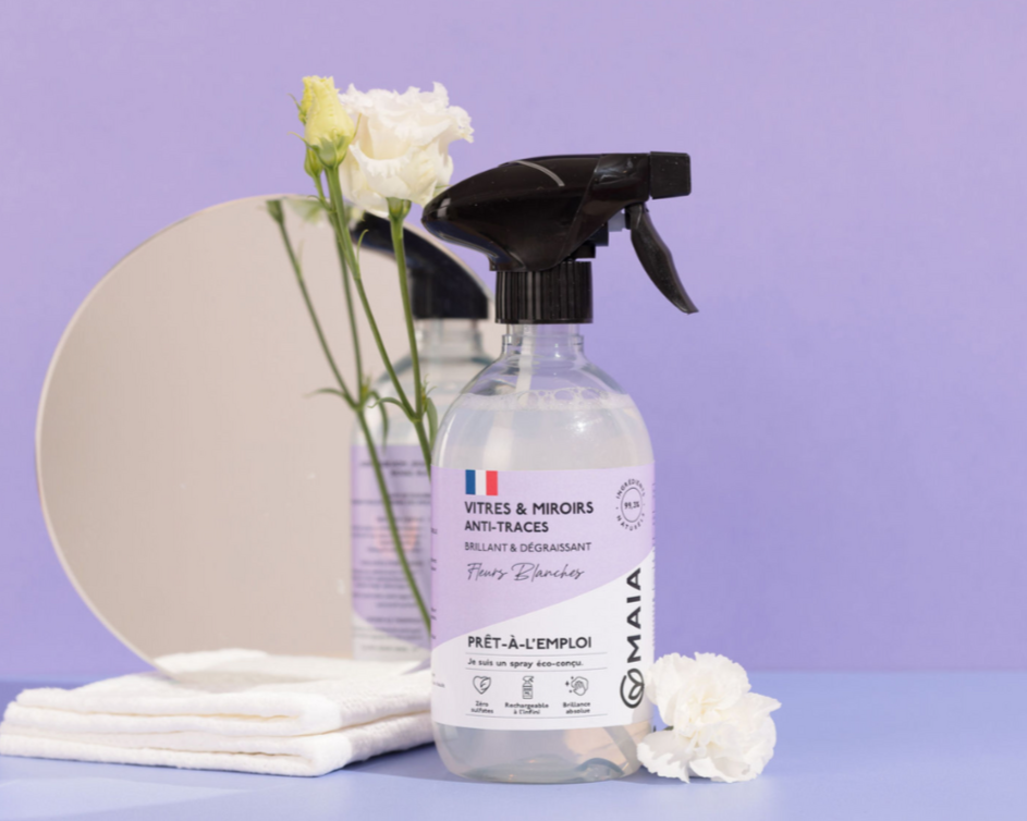 Spray nettoyant pour les vitres