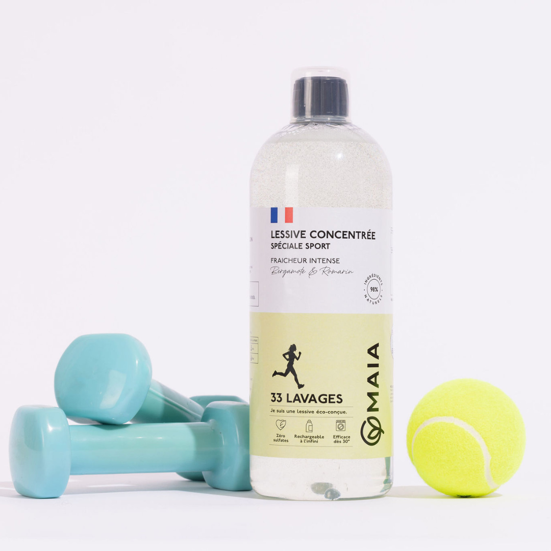 Lessive Spéciale Sport Fraîcheur Intense Bergamote & Romarin