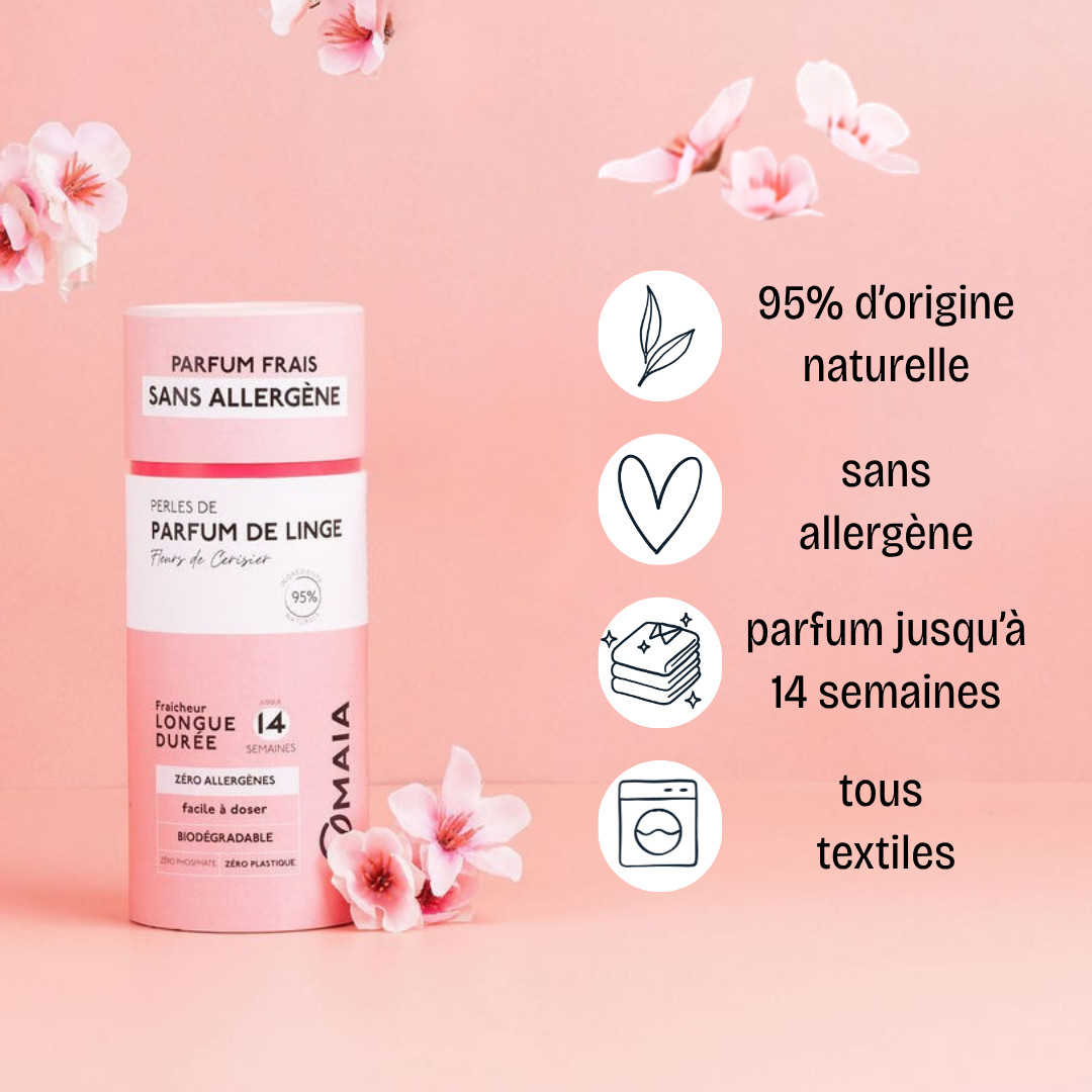 Parfum de Linge en Perles  Fleurs de cerisier