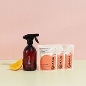 Kit 3 Éco-recharges Spray Multi-usages Orange & Basilic
