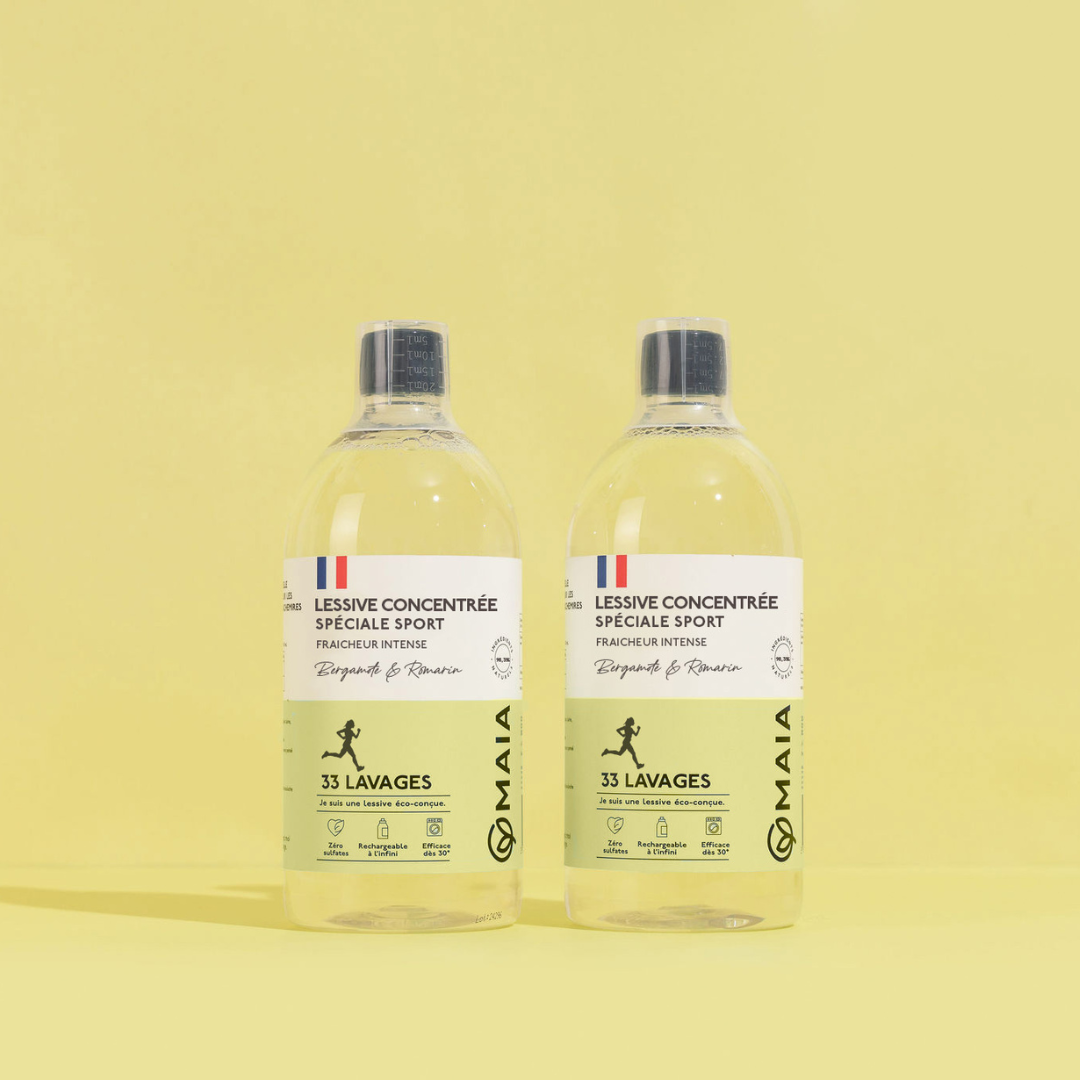 Lessive Spéciale Sport Fraîcheur Intense Bergamote & Romarin