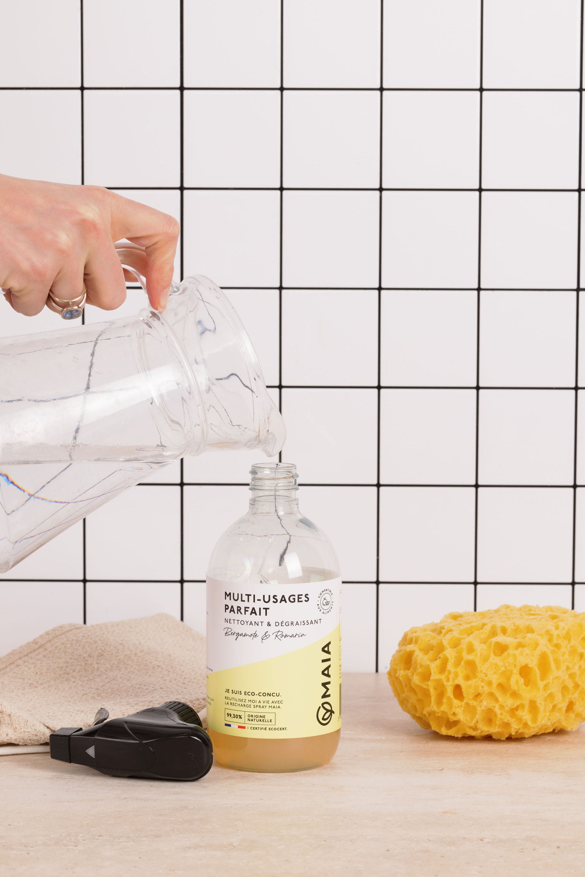 Nettoyant multi usage en spray - MAIA – Les cotons de Romane : Produits  d'hygiène réutilisables et lavables