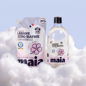 1.NEW Lessive Universelle Zéro Sulfate - Fleur de Cerisier