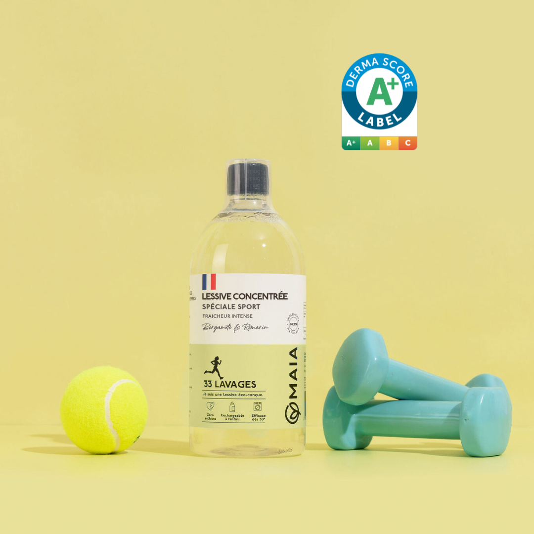 Lessive Spéciale Sport Fraîcheur Intense Bergamote & Romarin