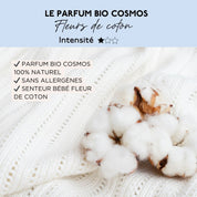 Lessive parfum Fleurs de coton