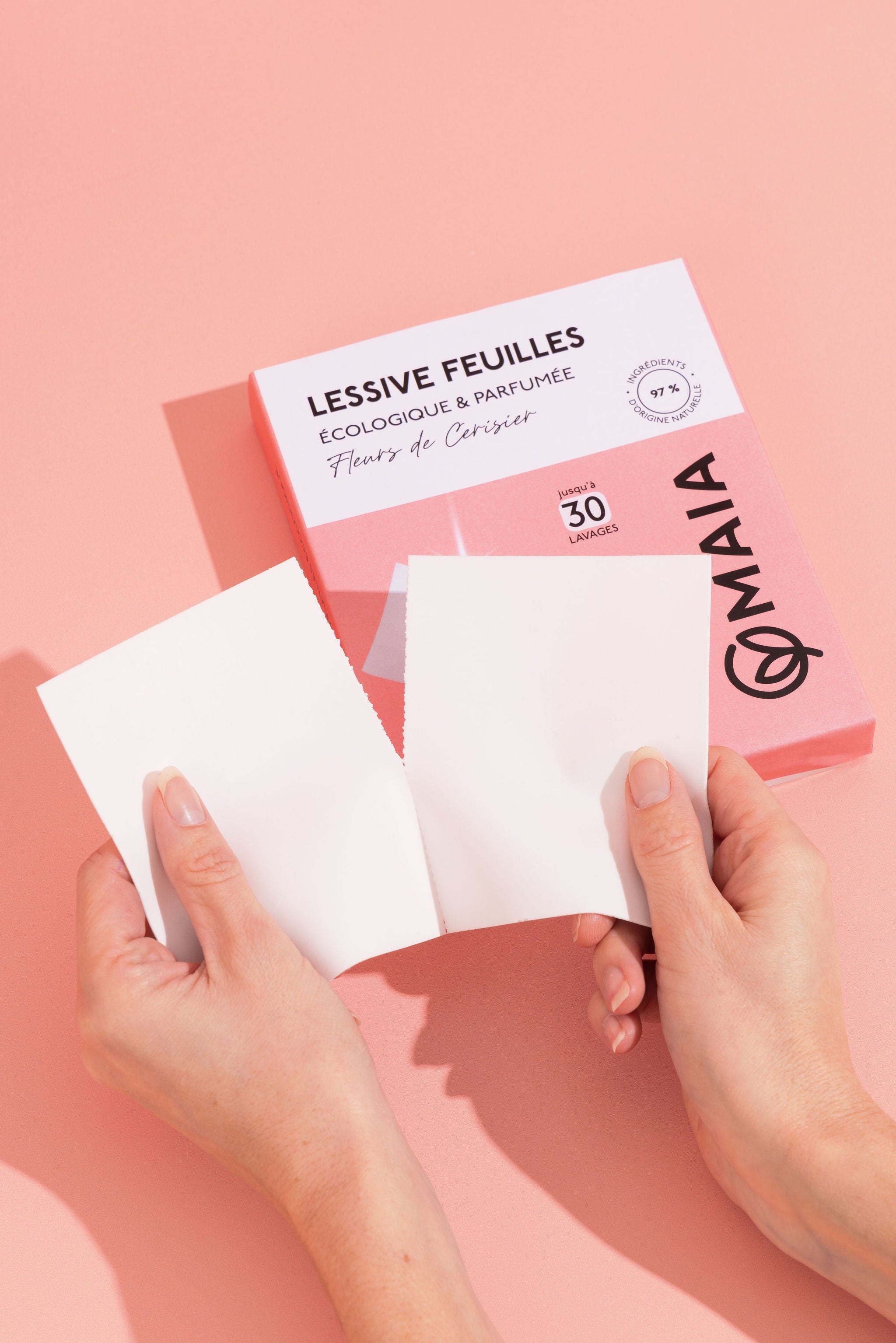 Une feuille, deux doses ✂️