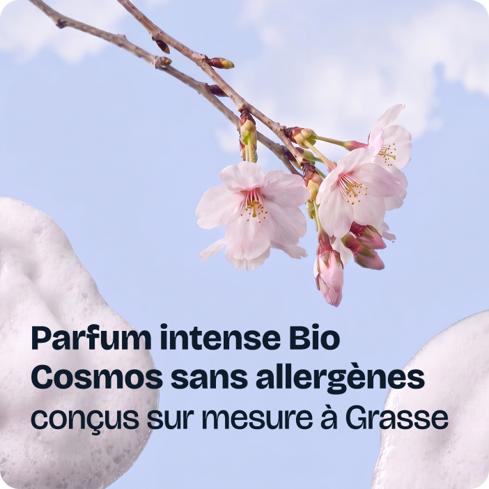1.NEW Lessive Universelle Zéro Sulfate - Fleur de Cerisier