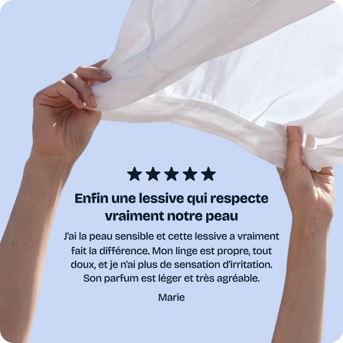 1.NEW Lessive Universelle Zéro Sulfate - Fleur de Cerisier