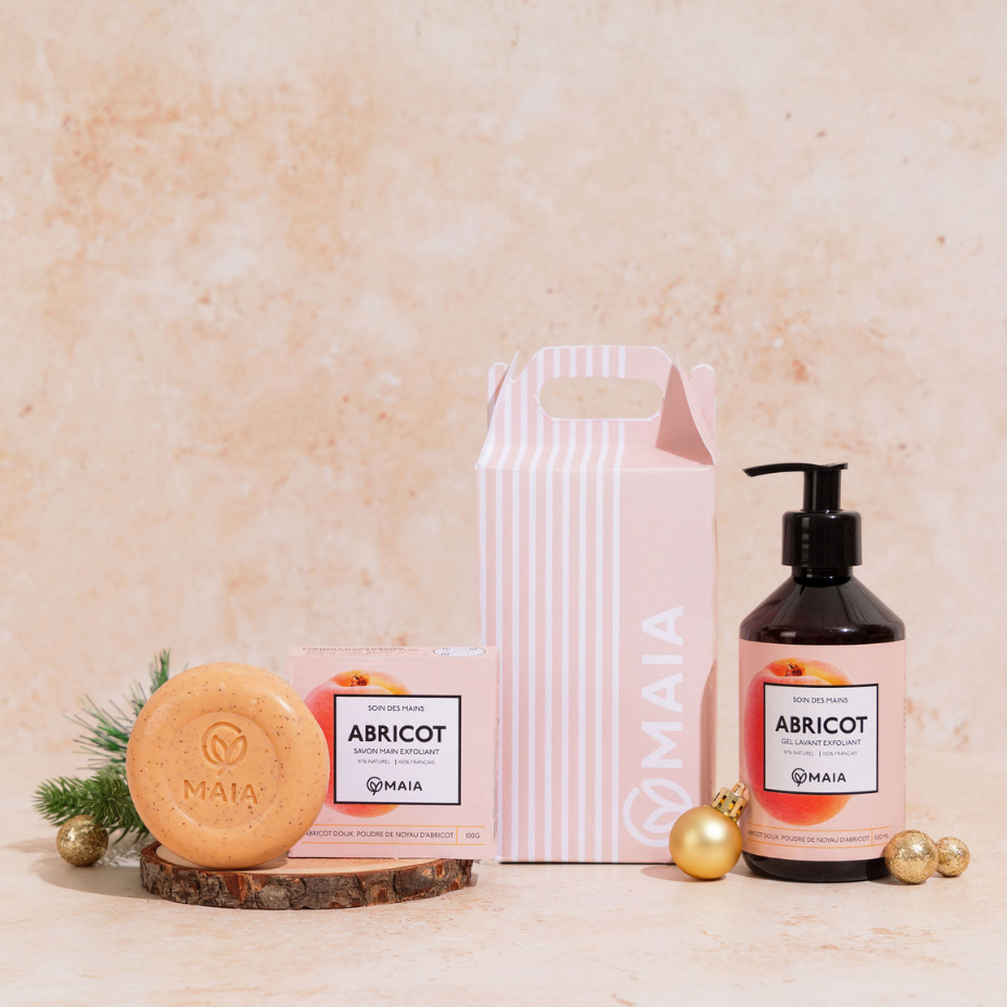 Coffret Exfoliants Mains Abricot