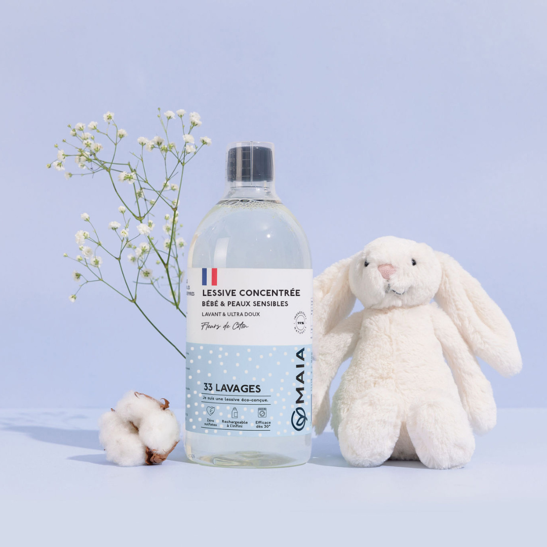6 Serviettes Visage Navaris - Lingettes Bambou Douces Pour Bébé Et Peaux Sensibles - Réutilisables