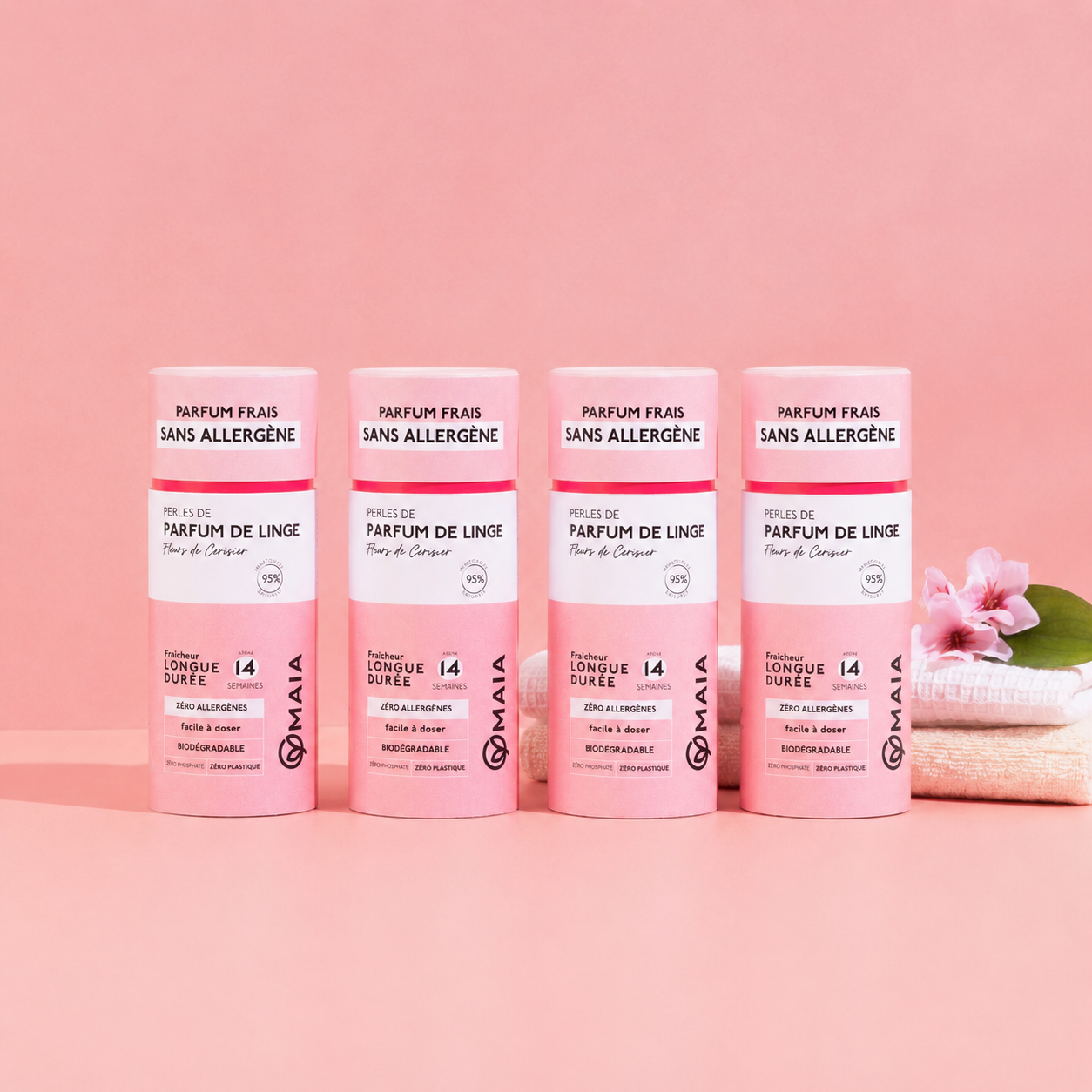 Parfum de Linge en Perles  Fleurs de cerisier