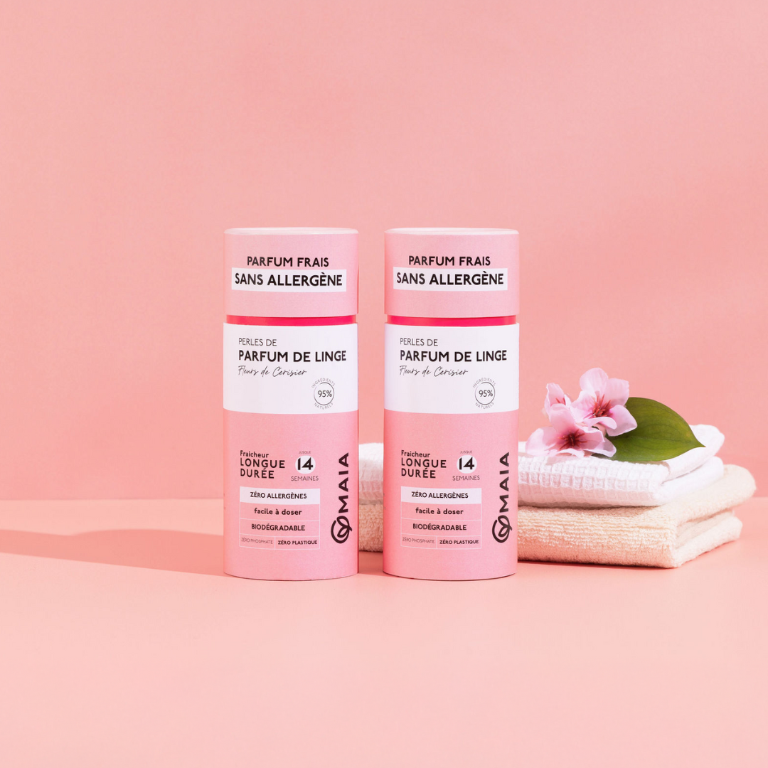 Parfum de Linge en Perles  Fleurs de cerisier