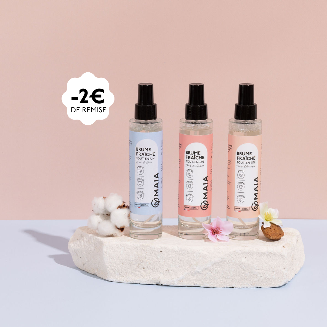 Trio Brumes Fraiches Tout-en-un MAIA - Maison & Linge