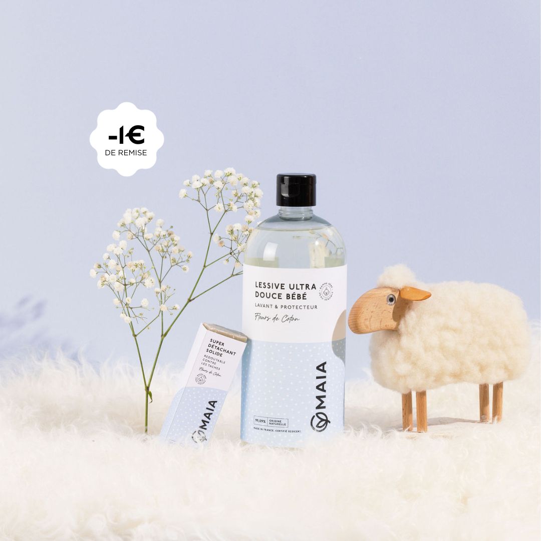 Duo Lessive et Détachant Bébé