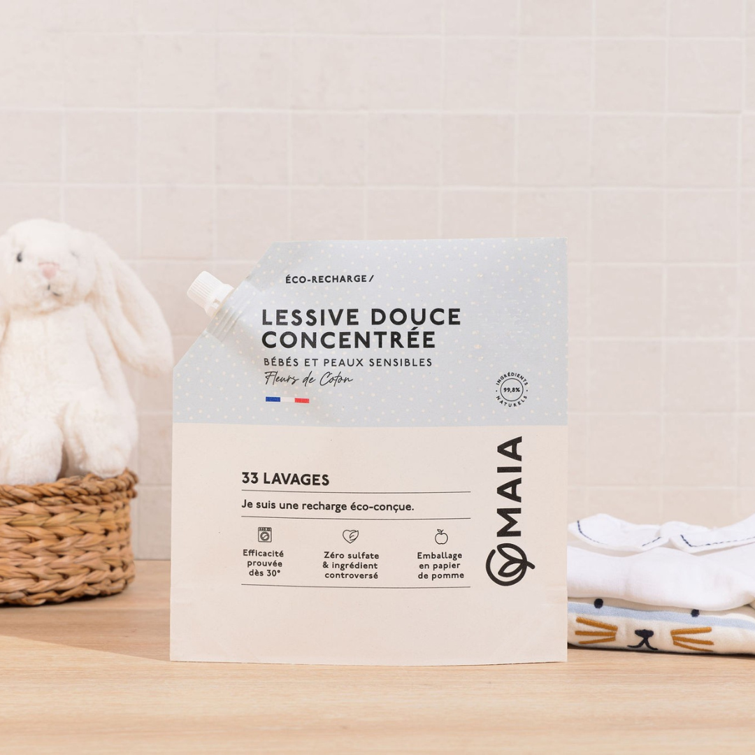 lessive fleurs de coton