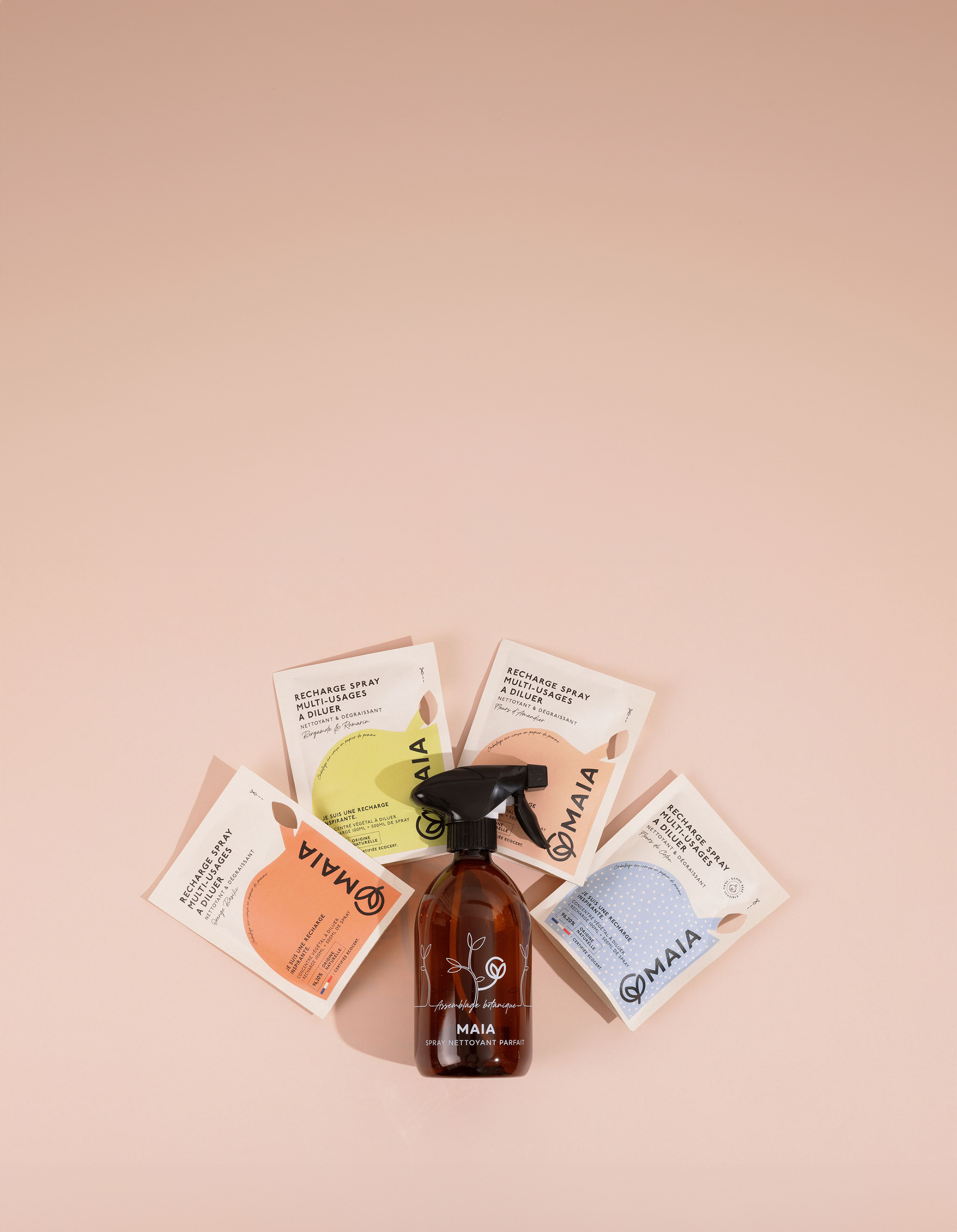 kit découverte recharges spray multi-usages