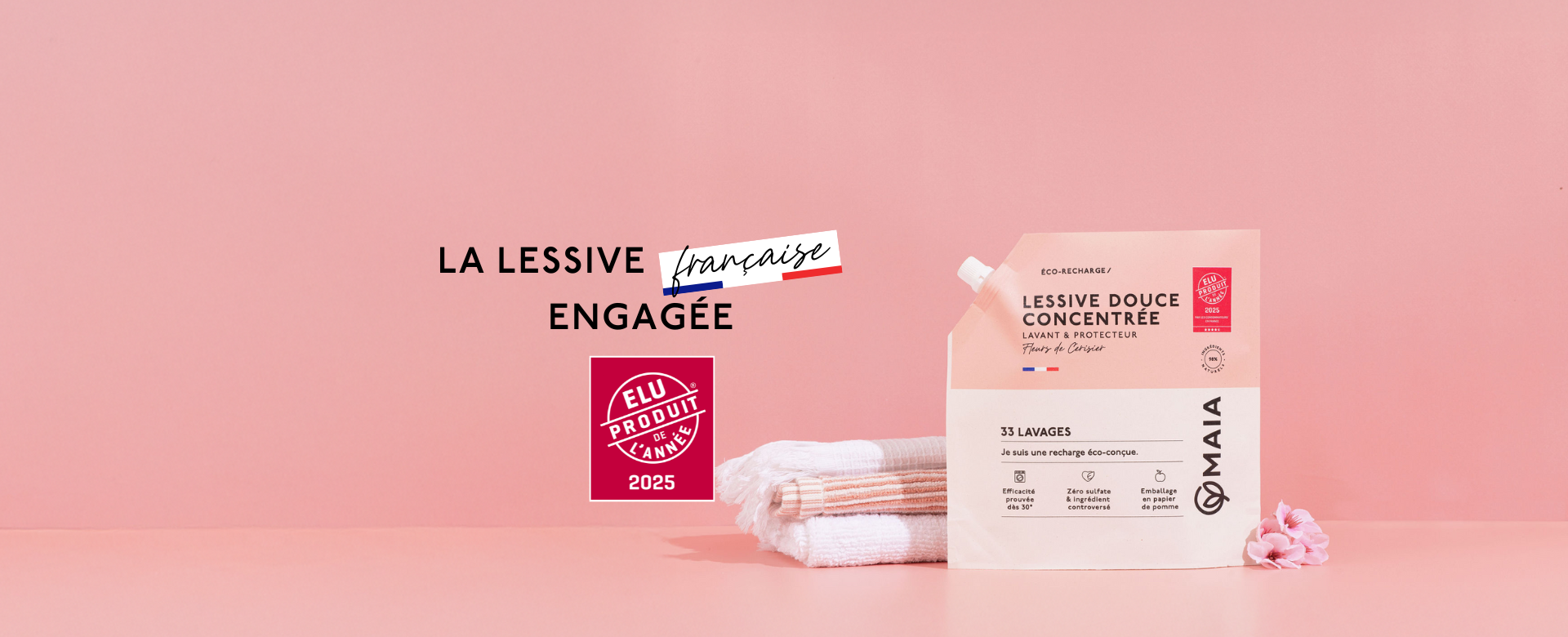 MAIA la lessive française engagée