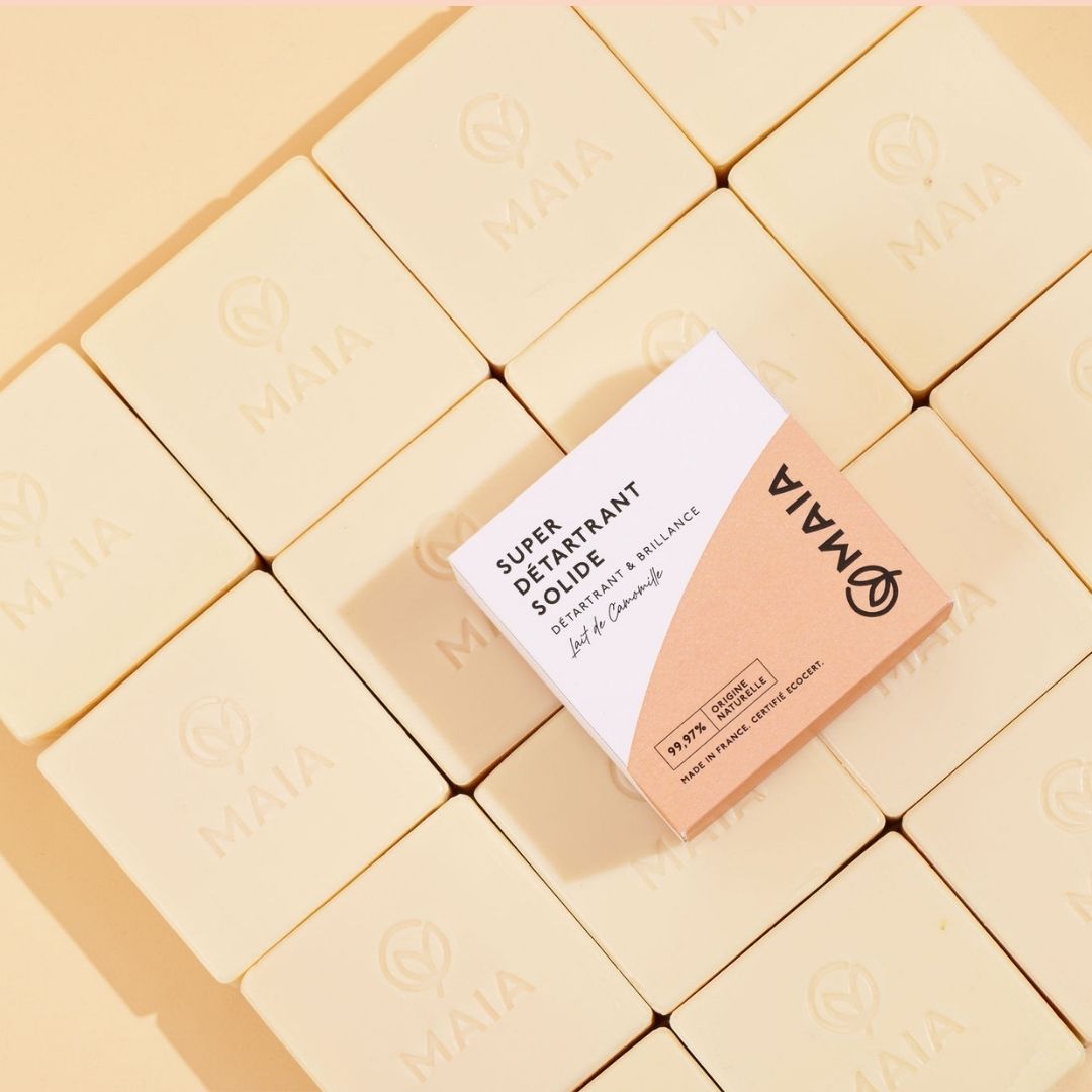 Détartrant naturel solide lait de camomille - Maia