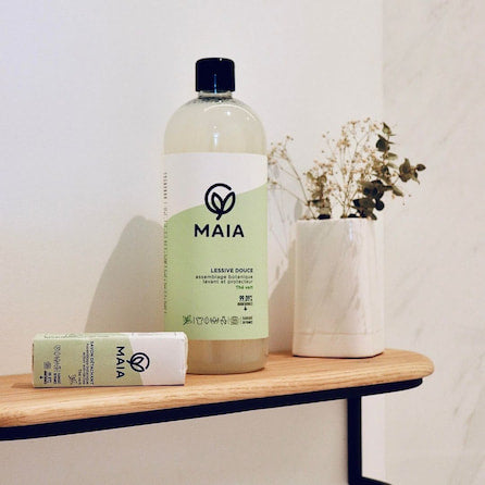 Lessive liquide ecologique the vert maia