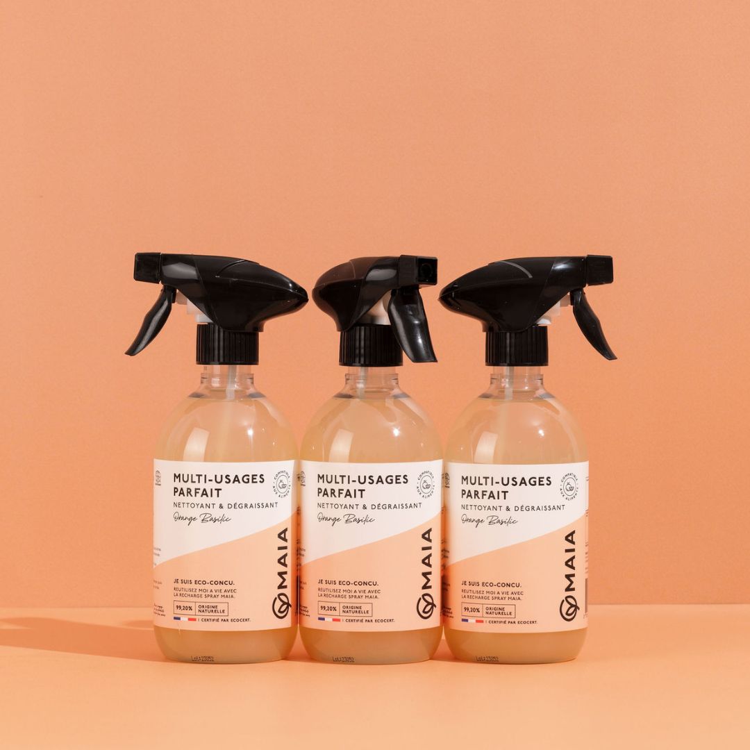 Spray Multi-Surfaces Naturel Orange & Basilic